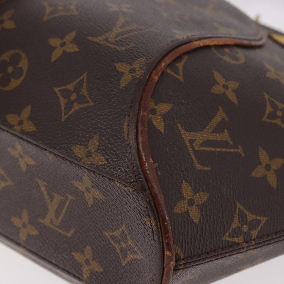 LOUIS VUITTON Monogram Ellipse PM Hand Bag M51127 LV Auth bs35650