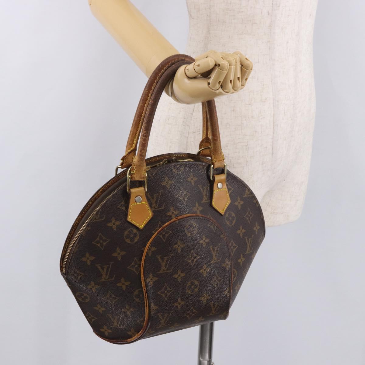LOUIS VUITTON Monogram Ellipse PM Hand Bag M51127 LV Auth bs35650