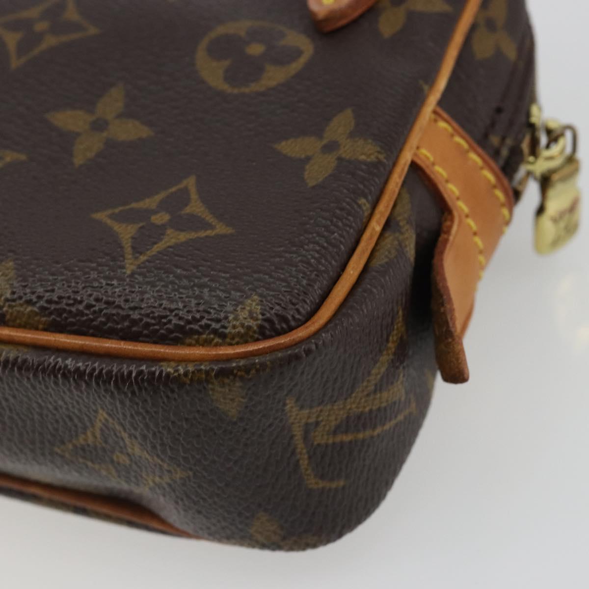 LOUIS VUITTON Monogram Marly Bandouliere Shoulder Bag M51828 LV Auth bs35656
