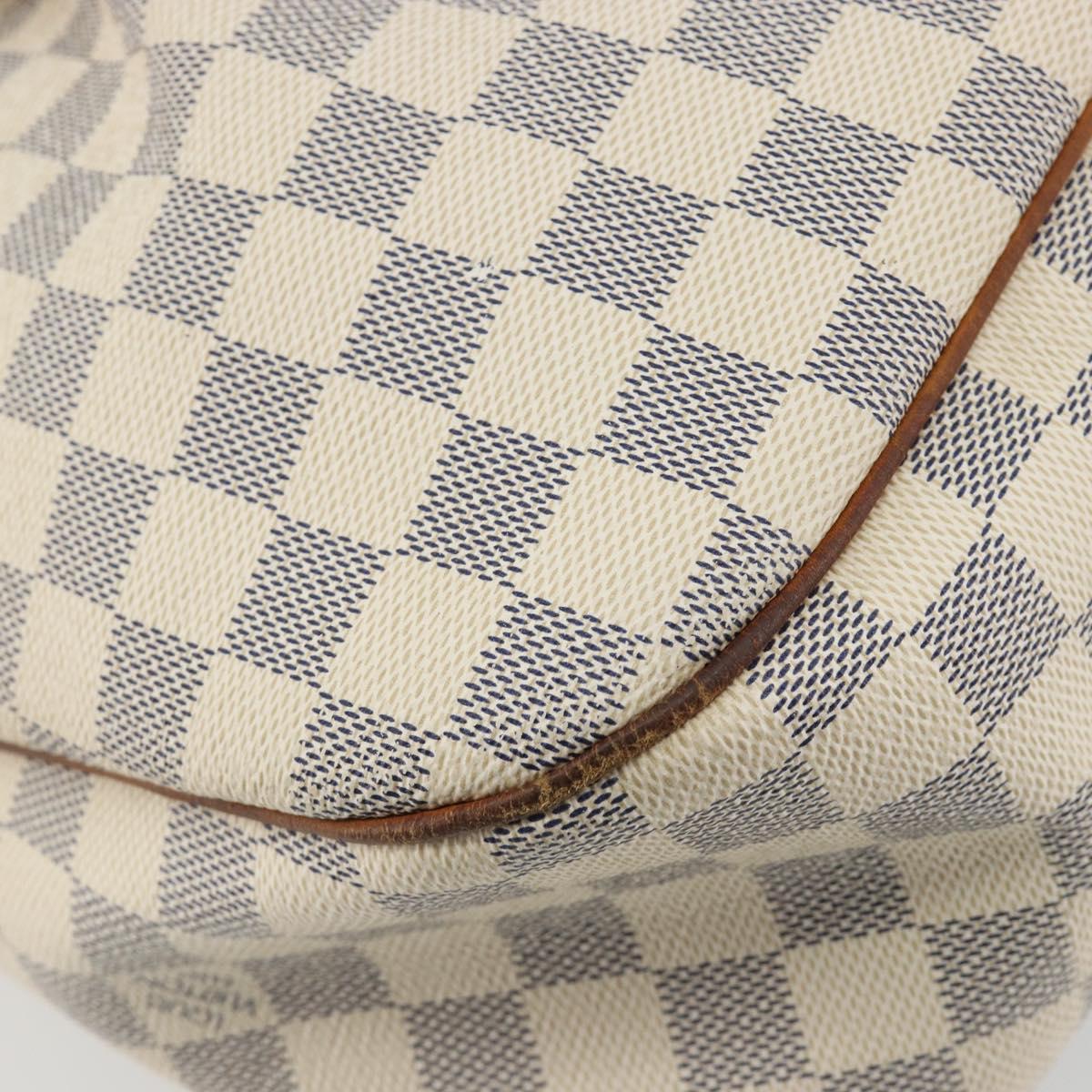 LOUIS VUITTON Damier Azur Siracusa PM Shoulder Bag N41113 LV Auth bs35664