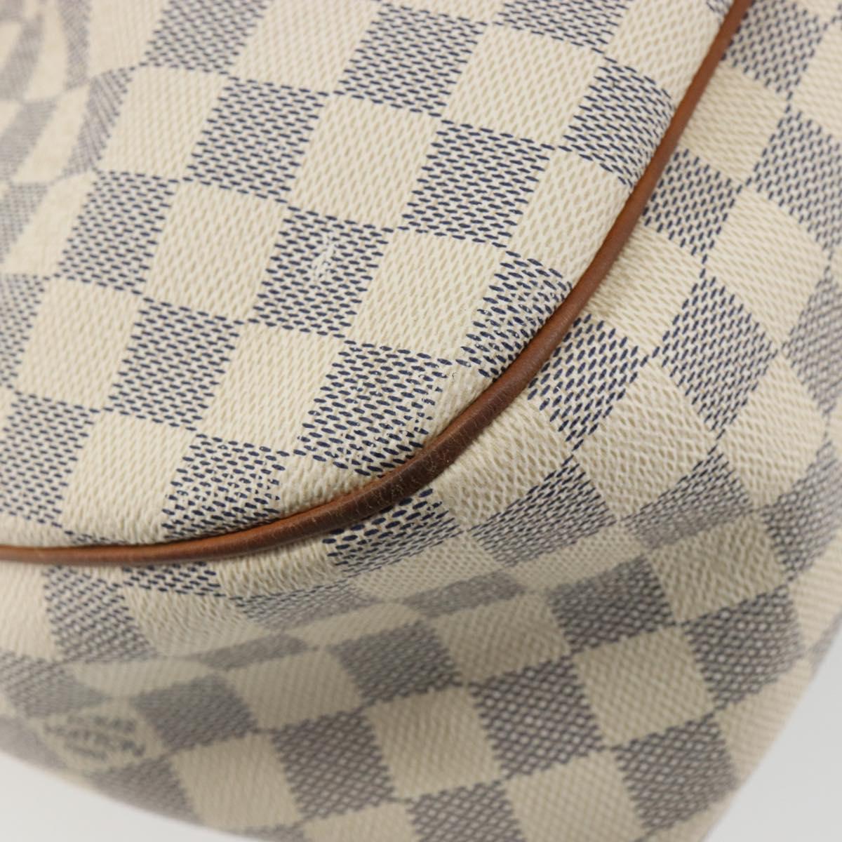 LOUIS VUITTON Damier Azur Siracusa PM Shoulder Bag N41113 LV Auth bs35664