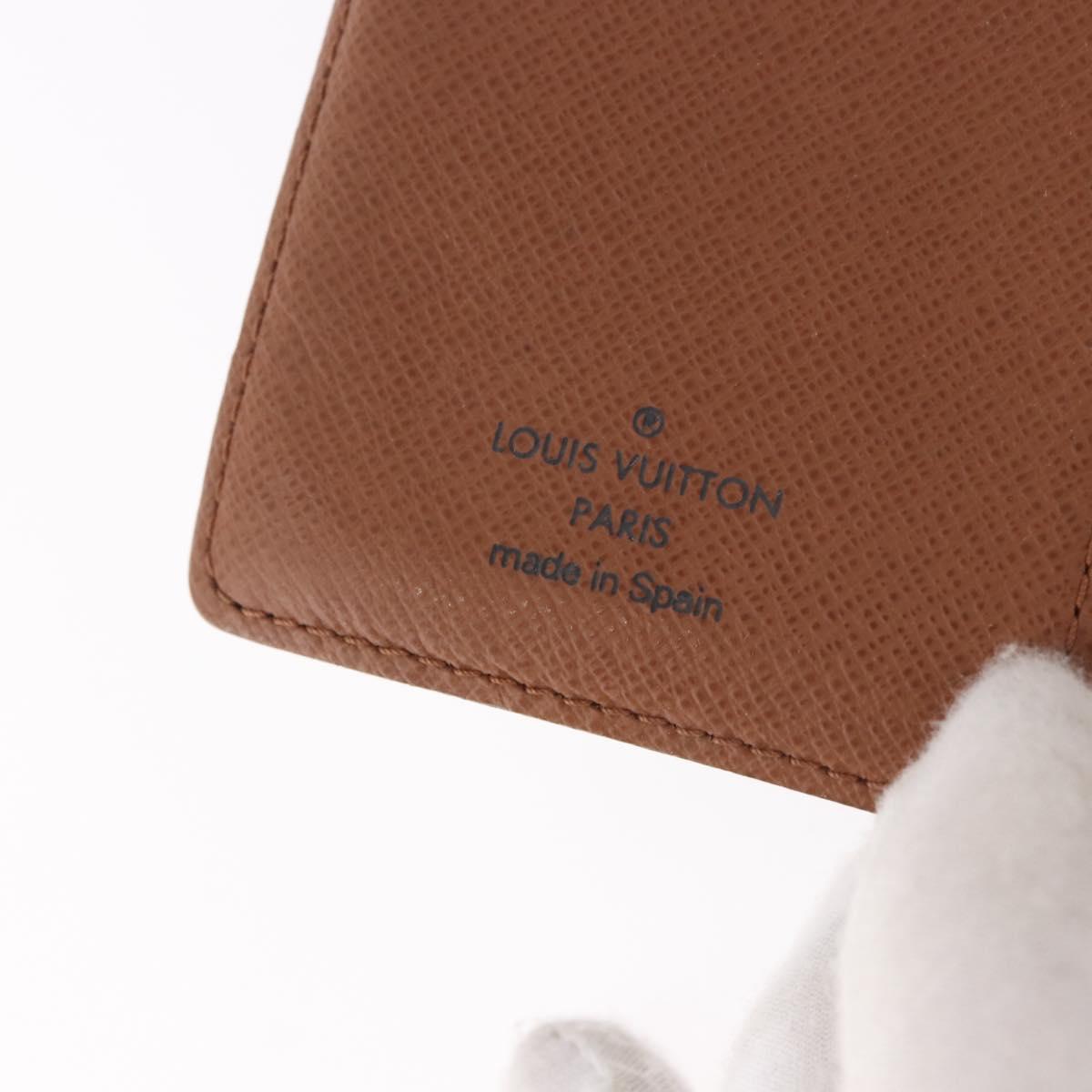 LOUIS VUITTON Monogram Agenda PM Day Planner Cover R20005 LV Auth bs35665