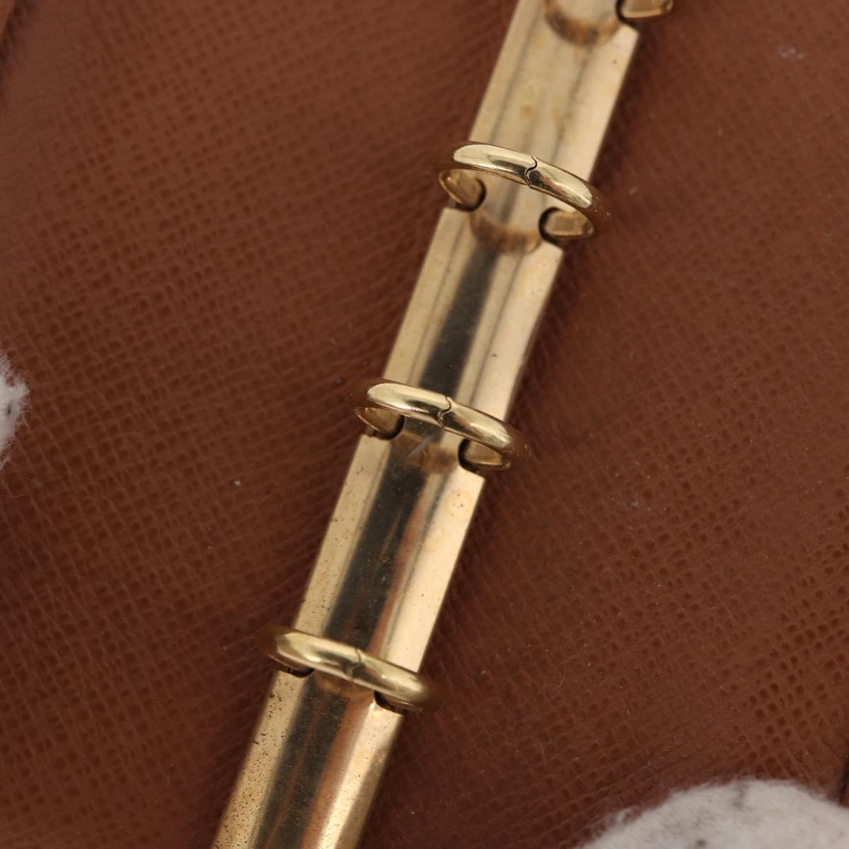 LOUIS VUITTON Monogram Agenda PM Day Planner Cover R20005 LV Auth bs35665