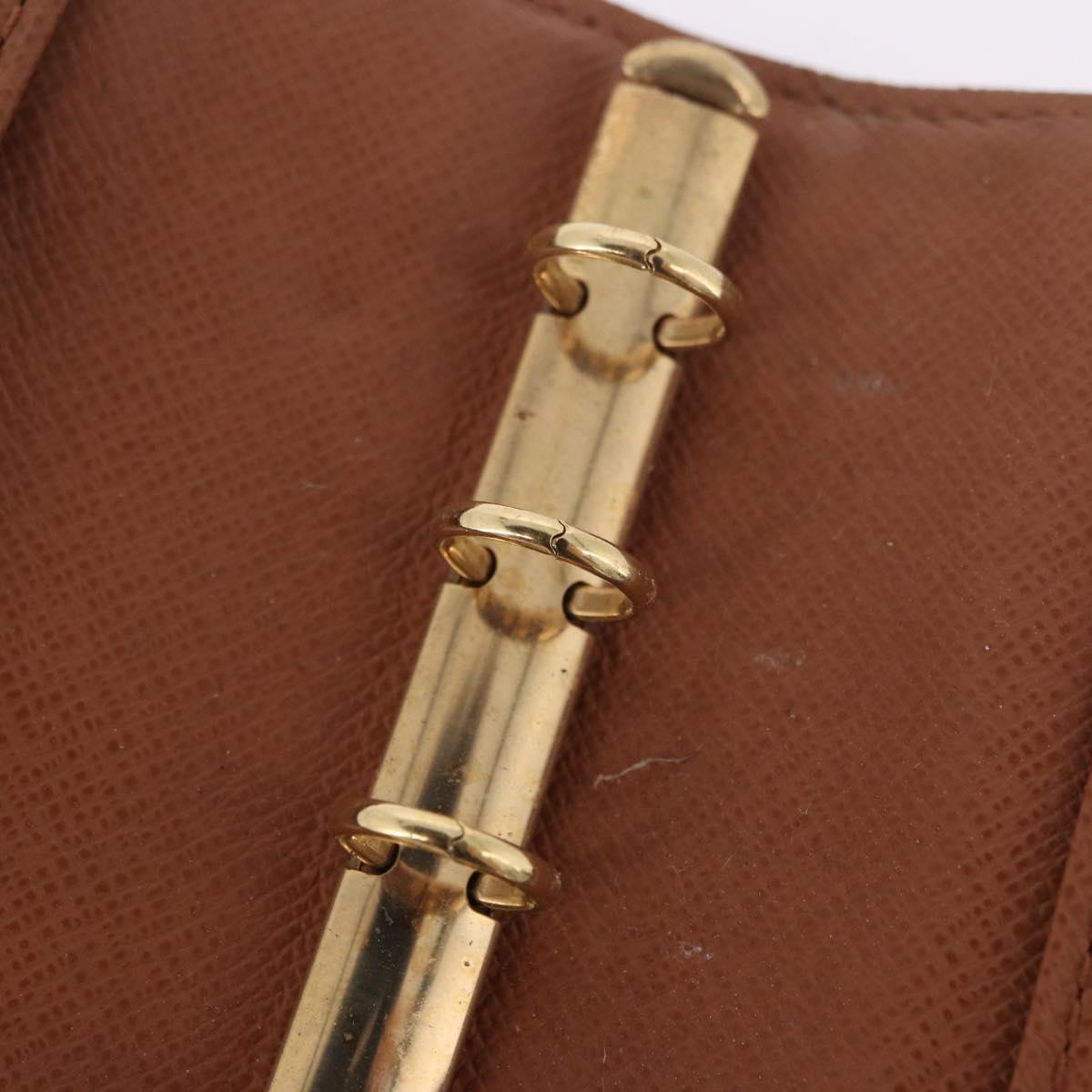 LOUIS VUITTON Monogram Agenda PM Day Planner Cover R20005 LV Auth bs35665