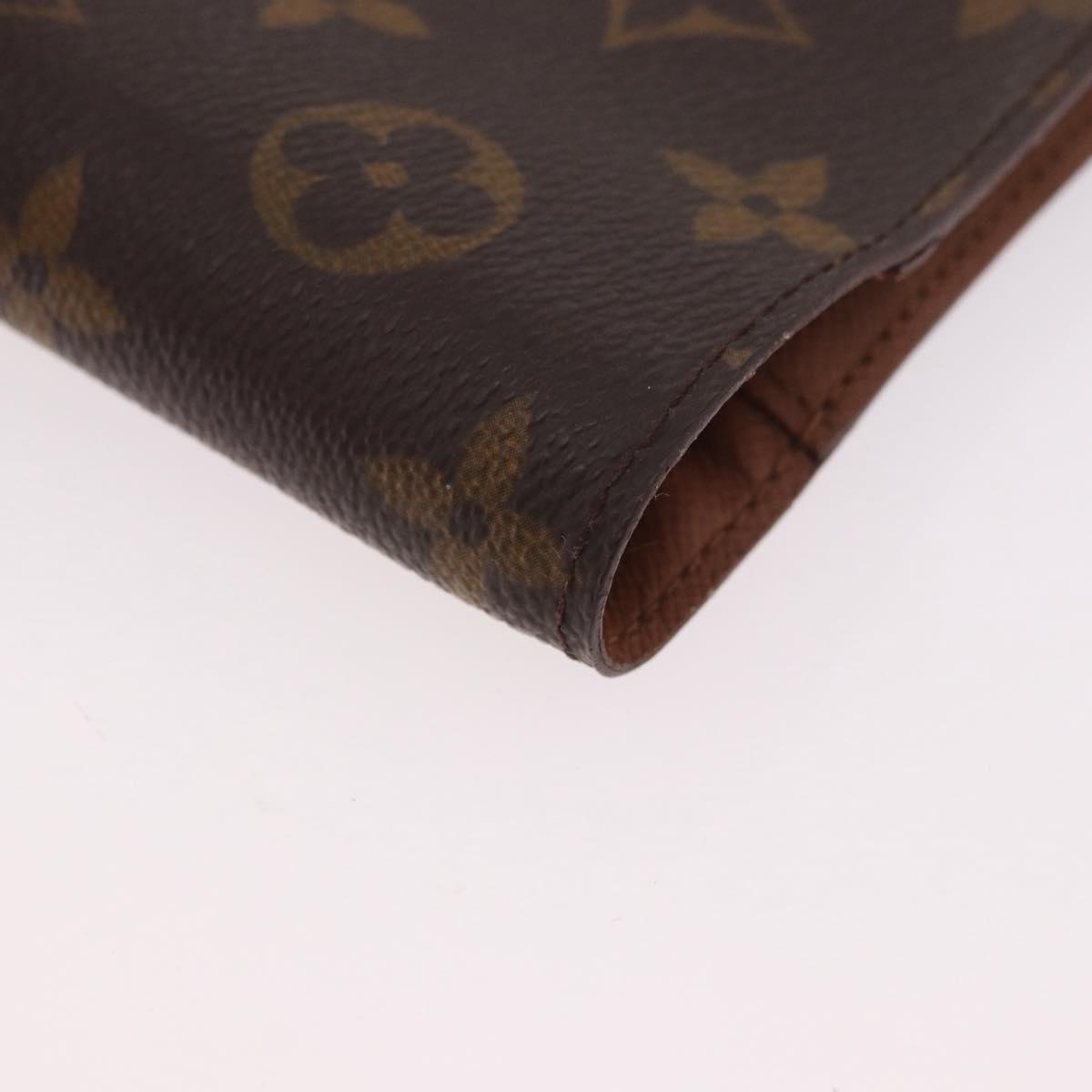 LOUIS VUITTON Monogram Agenda PM Day Planner Cover R20005 LV Auth bs35665