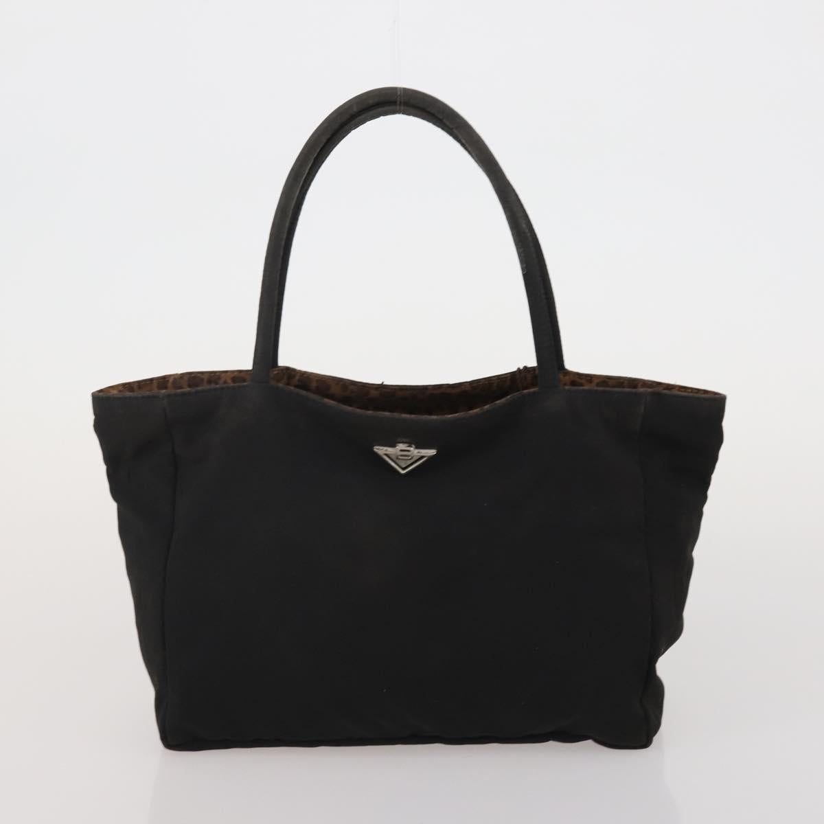 BOTTEGA VENETA Shoulder Bag Cotton jersey 3 Set Brown Black Auth bs35694