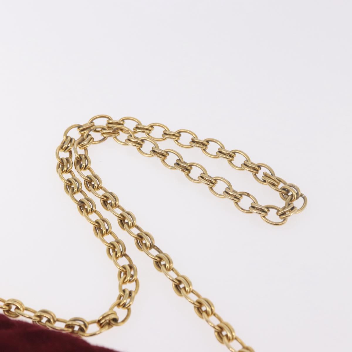 CHANEL Matelasse Chain Shoulder Bag Canvas Bordeaux Gold CC Auth bs35698A