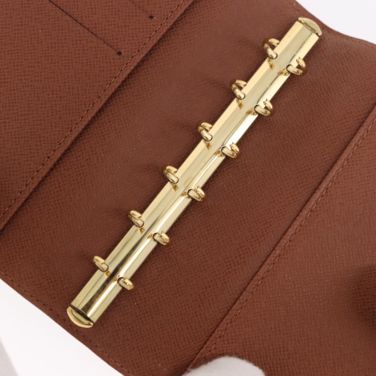 LOUIS VUITTON Monogram Agenda PM Day Planner Cover R20005 LV Auth bs35704
