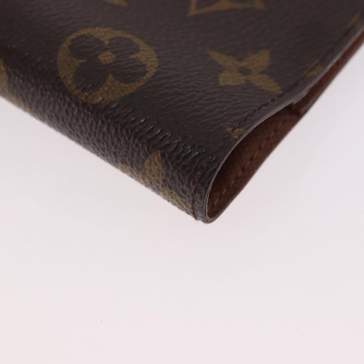 LOUIS VUITTON Monogram Agenda PM Day Planner Cover R20005 LV Auth bs35704