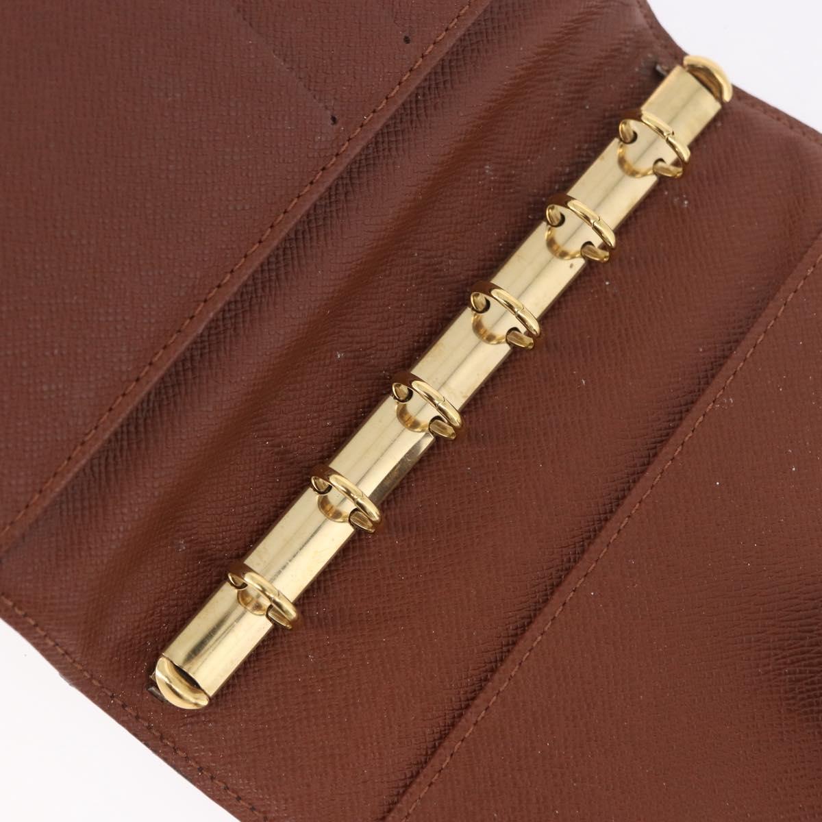 LOUIS VUITTON Monogram Agenda PM Day Planner Cover R20005 LV Auth bs35705