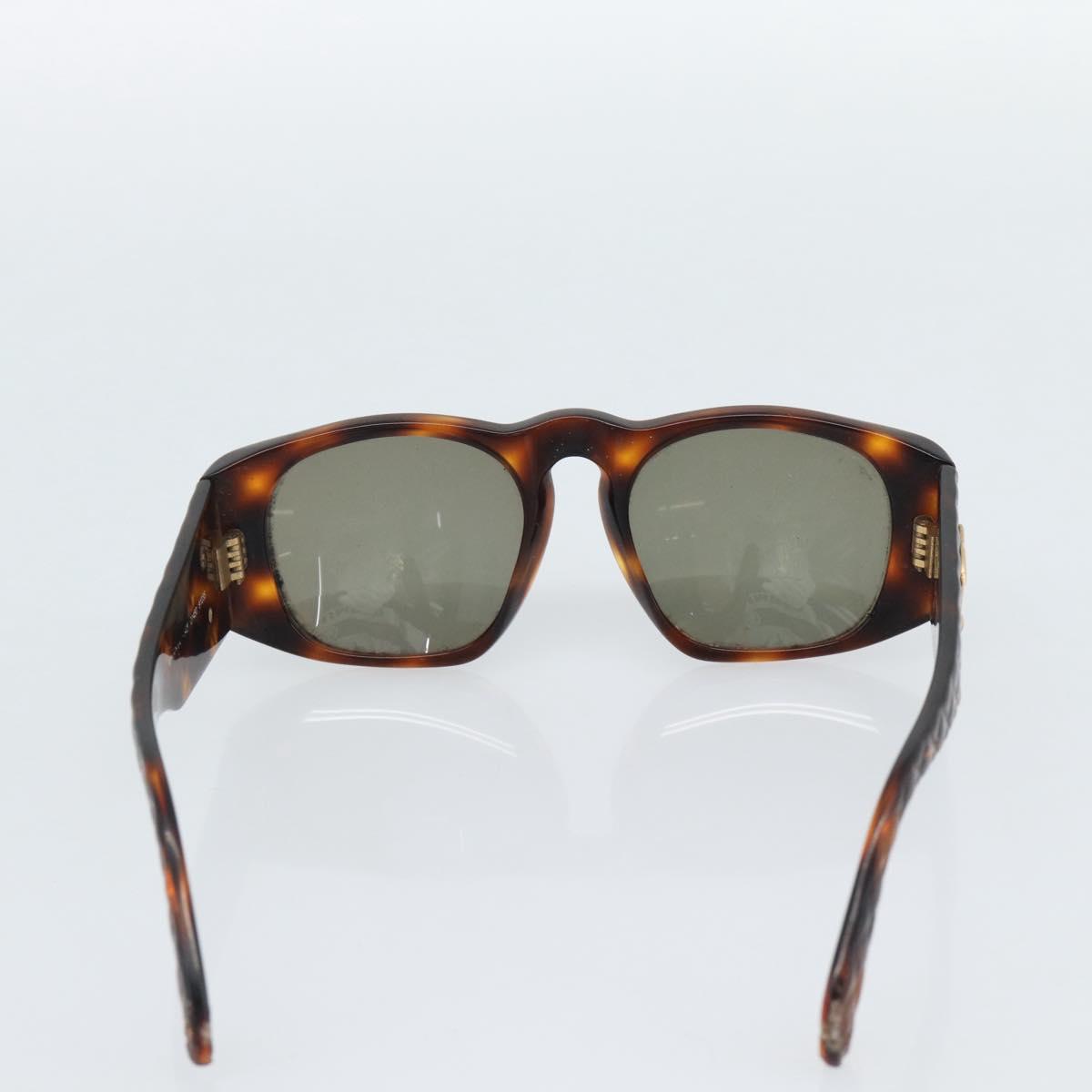CHANEL Sunglasses plastic 3 Set Black Brown CC Auth bs35709
