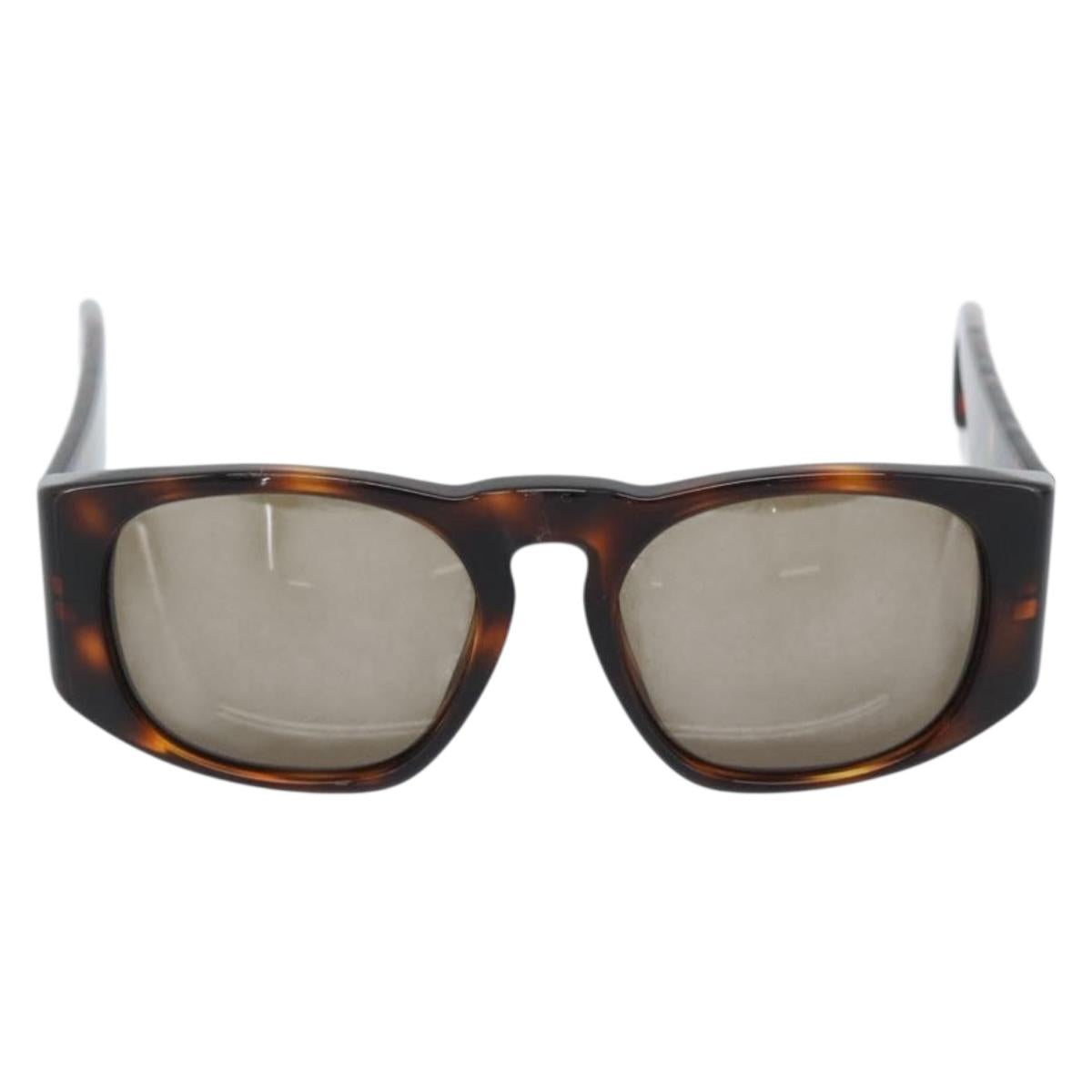 CHANEL Sunglasses plastic 3 Set Black Brown CC Auth bs35709