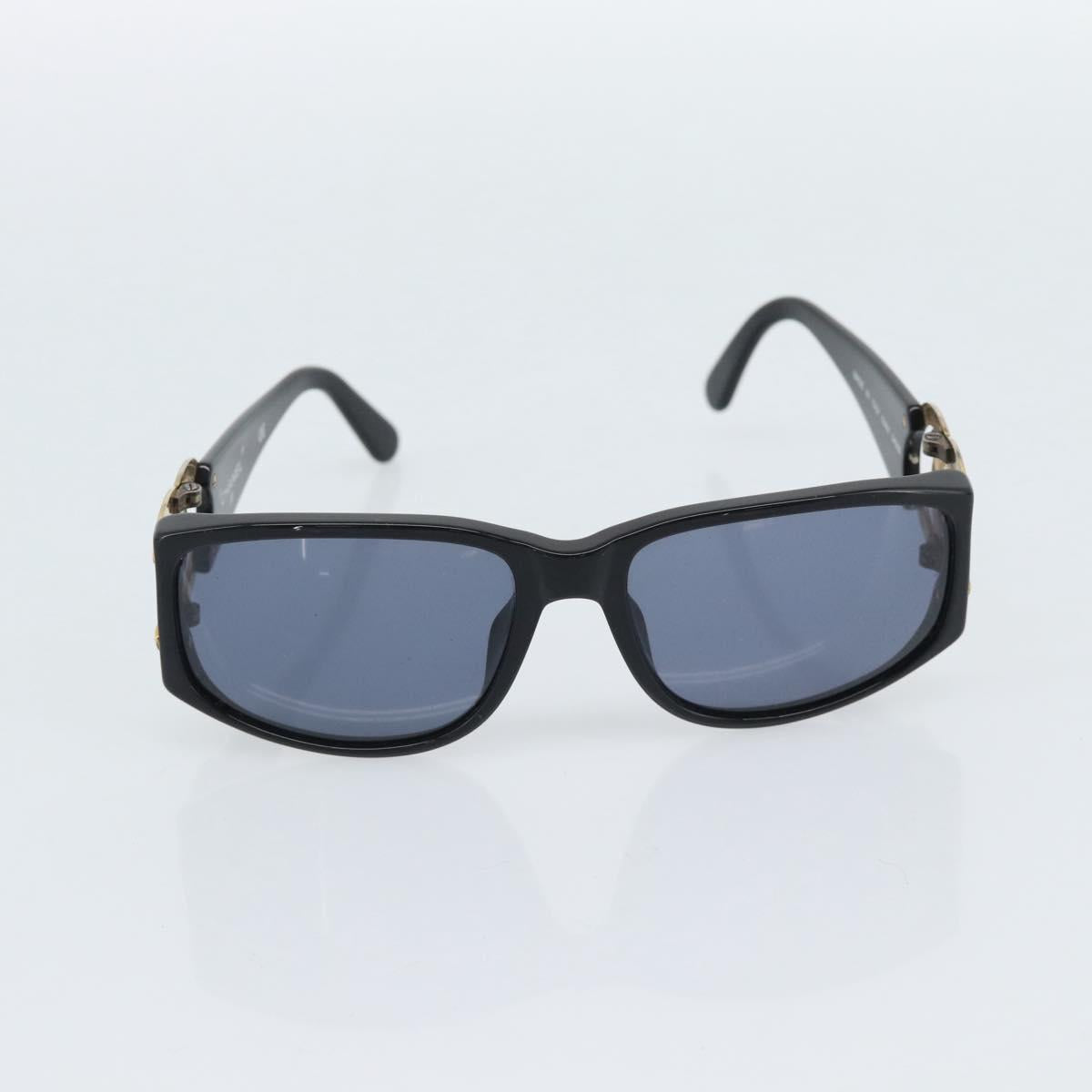 CHANEL Sunglasses plastic 3 Set Black Brown CC Auth bs35709