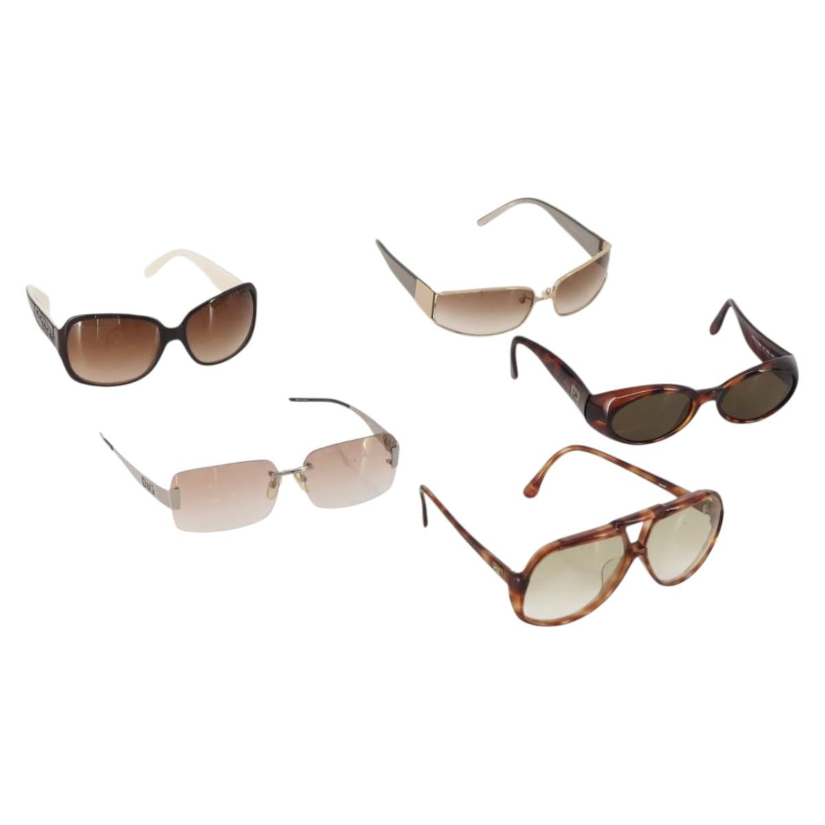 DOLCE&GABBANA Fendi Saint Laurent Celine Coach Sunglasses 5 Set Auth bs35725