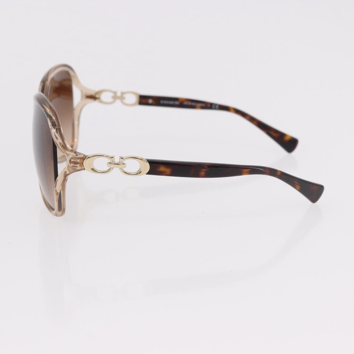DOLCE&GABBANA Coach Sunglasses plastic metal 4 Set Black Brown Auth bs35726
