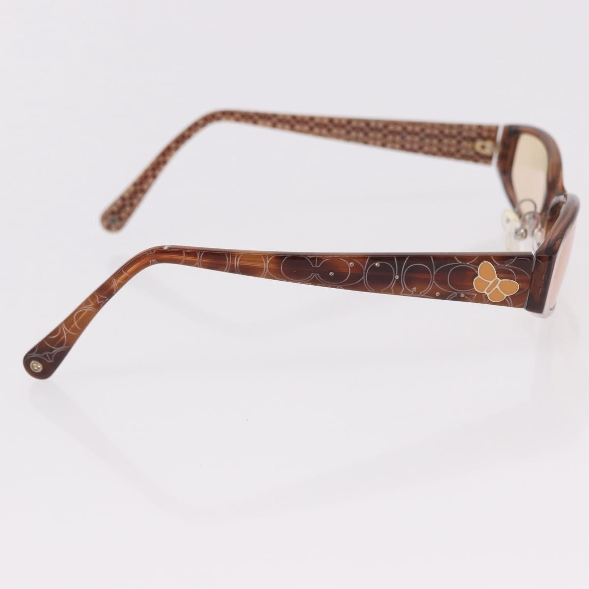 DOLCE&GABBANA Coach Sunglasses plastic metal 4 Set Black Brown Auth bs35726