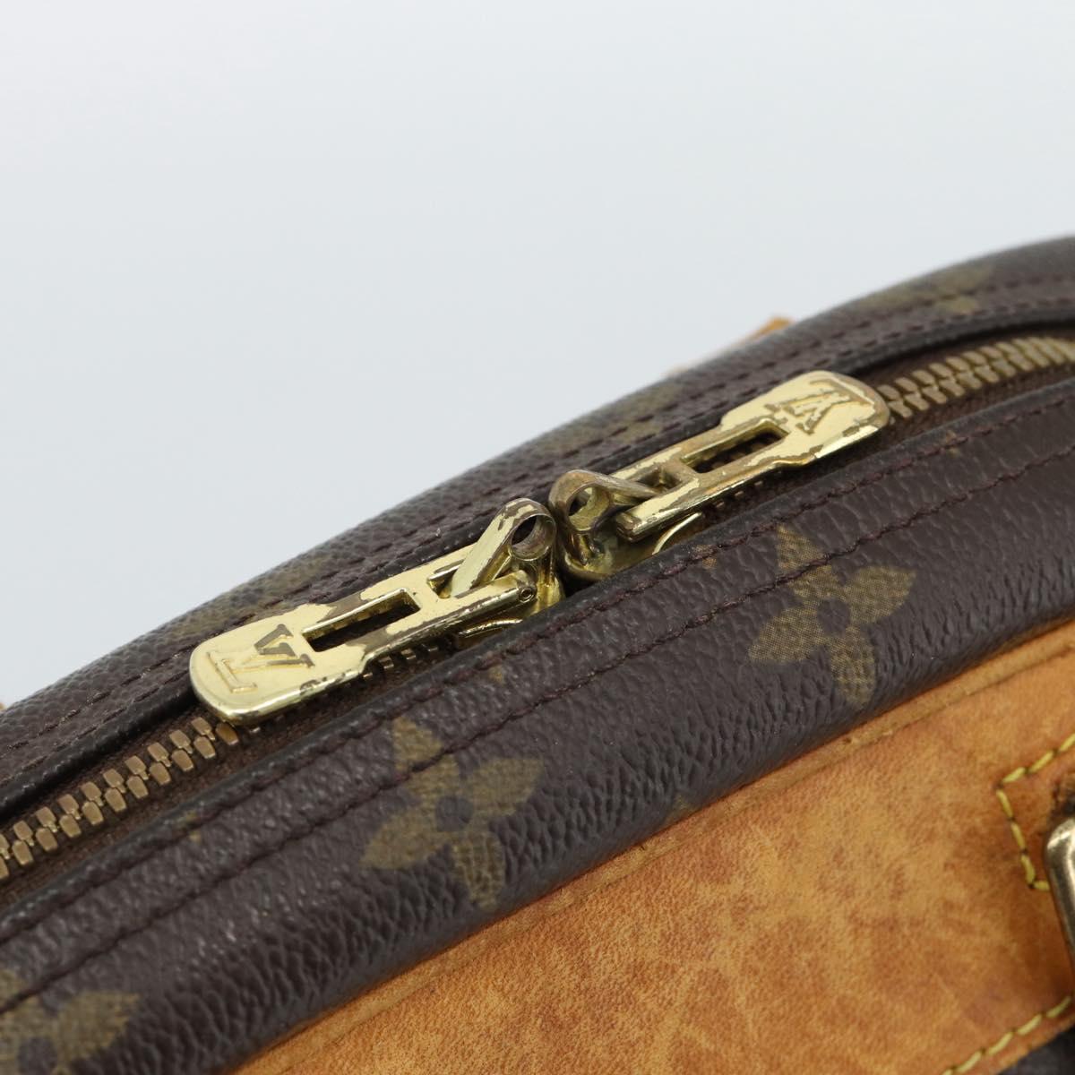 LOUIS VUITTON Monogram Trouville Hand Bag M42228 LV Auth bs35729