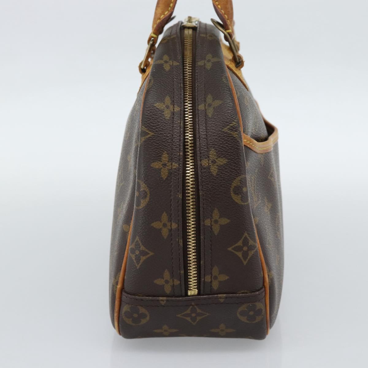 LOUIS VUITTON Monogram Trouville Hand Bag M42228 LV Auth bs35729