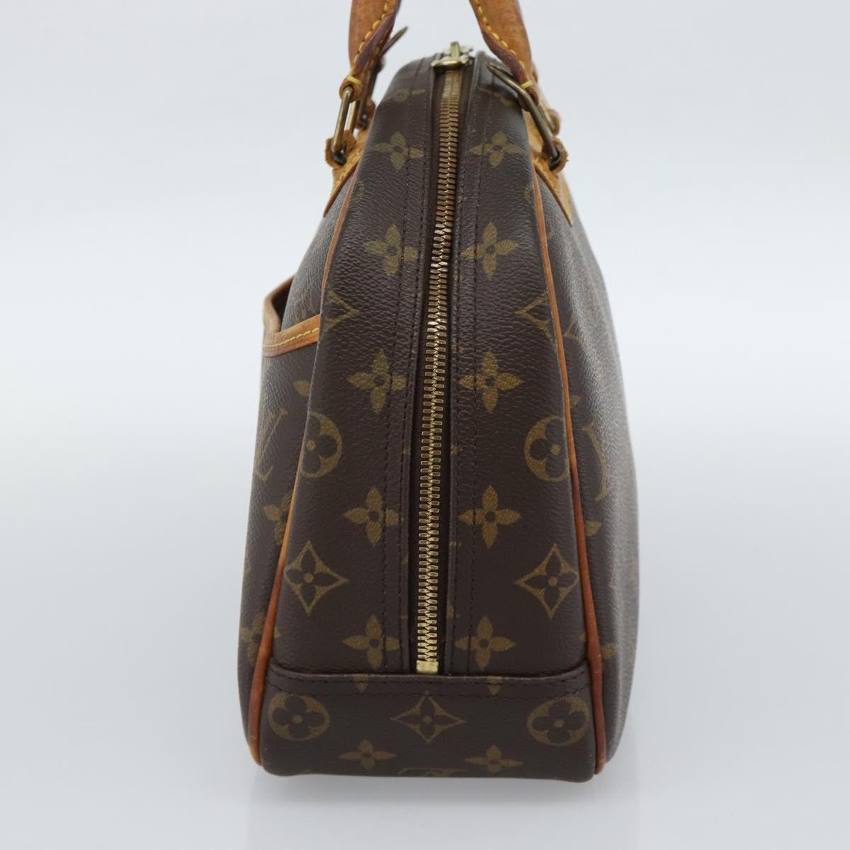 LOUIS VUITTON Monogram Trouville Hand Bag M42228 LV Auth bs35729