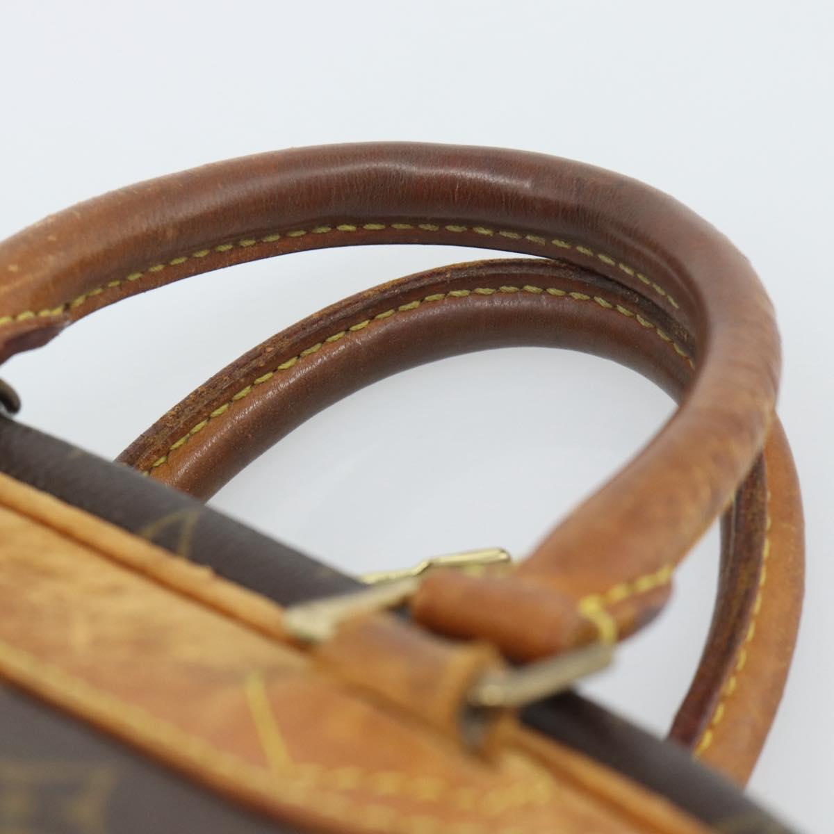 LOUIS VUITTON Monogram Trouville Hand Bag M42228 LV Auth bs35729