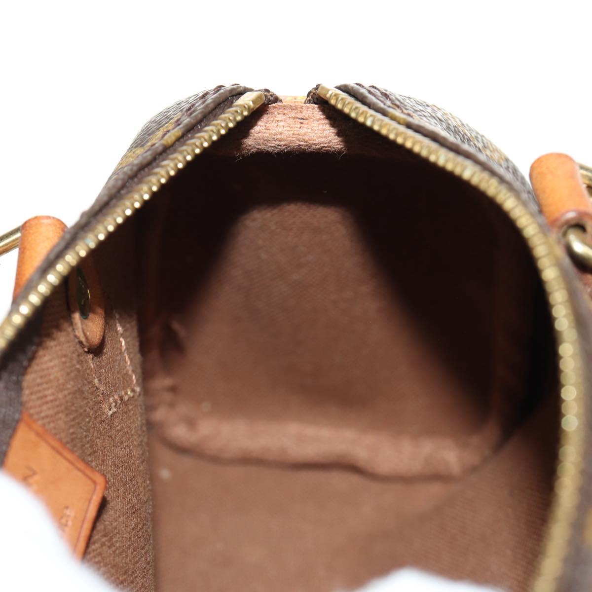 LOUIS VUITTON Monogram Mini Speedy Hand Bag M41534 LV Auth bs35730V