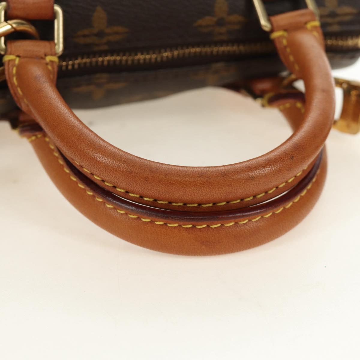 LOUIS VUITTON Monogram Mini Speedy Hand Bag M41534 LV Auth bs35730V
