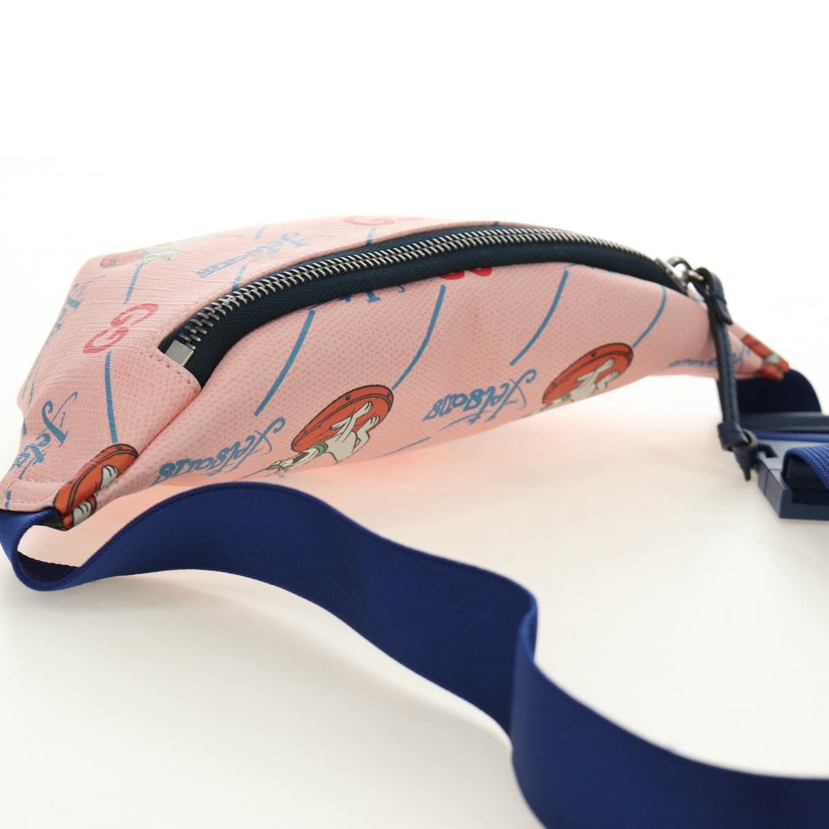 GUCCI x Jetson Waist bag PVC Pink 502095 Auth bs35751M