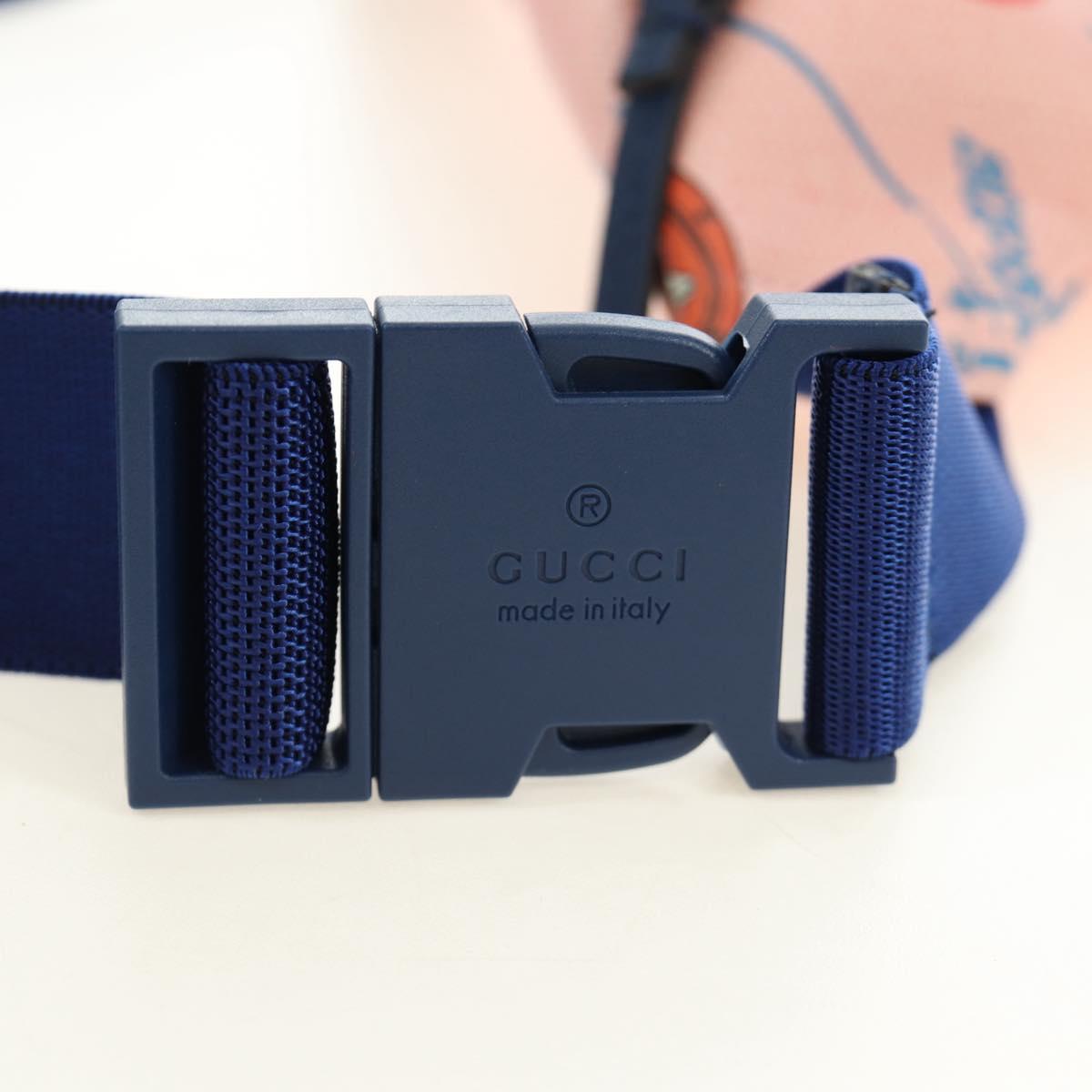 GUCCI x Jetson Waist bag PVC Pink 502095 Auth bs35751M
