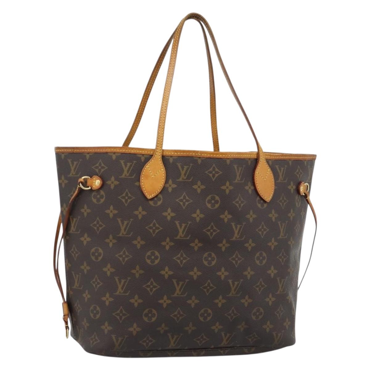 LOUIS VUITTON Monogram Neverfull MM Tote Bag M40156 LV Auth bs35763A