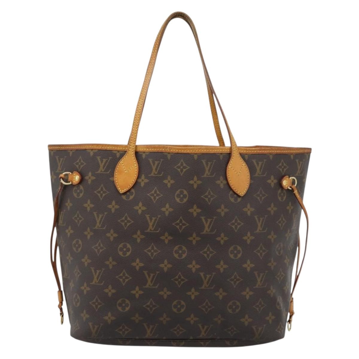 LOUIS VUITTON Monogram Neverfull MM Tote Bag M40156 LV Auth bs35763A