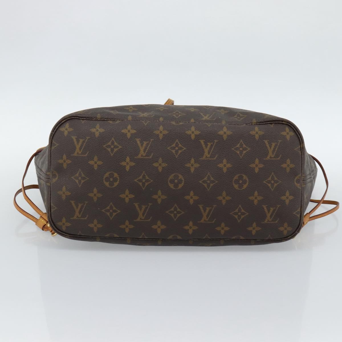 LOUIS VUITTON Monogram Neverfull MM Tote Bag M40156 LV Auth bs35763A