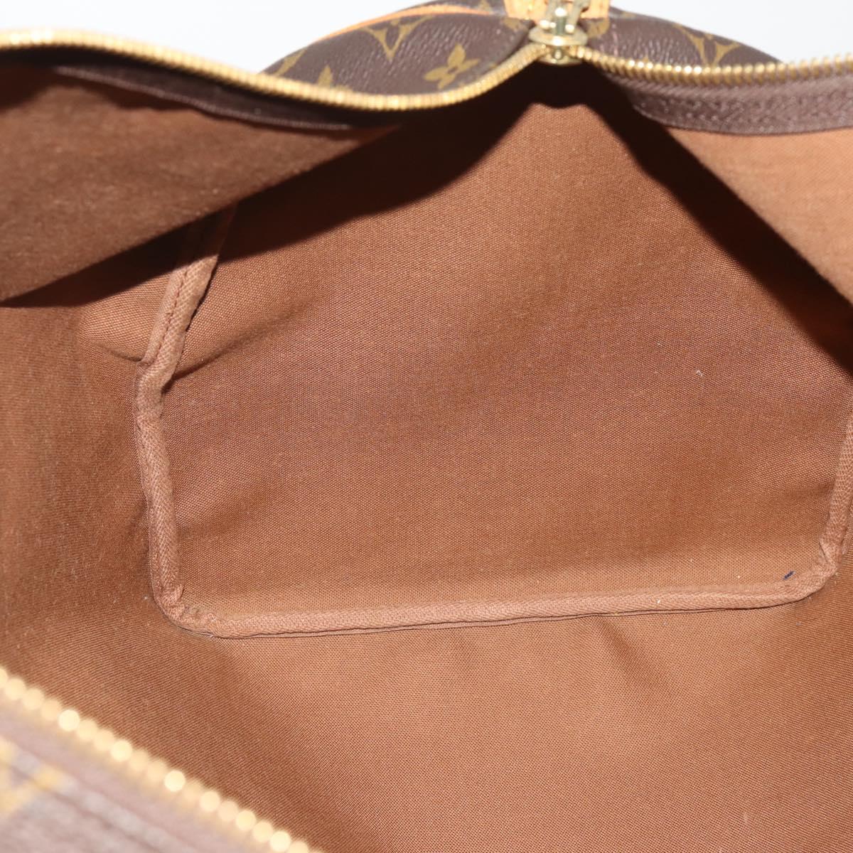 LOUIS VUITTON Monogram Keepall 55 Boston Bag M41424 LV Auth bs35764