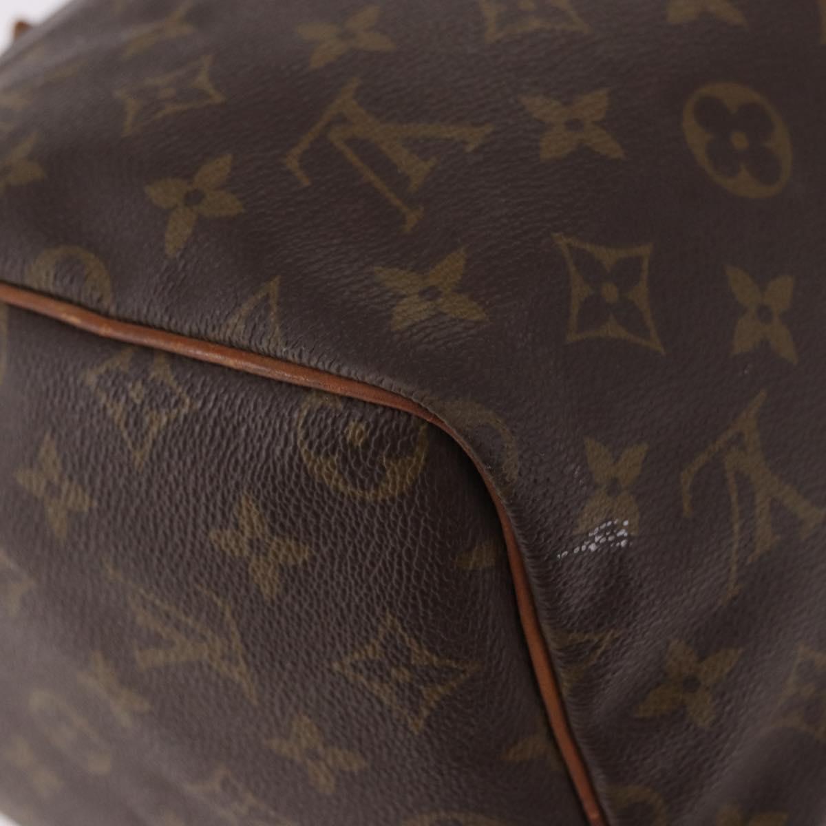 LOUIS VUITTON Monogram Speedy 30 Hand Bag M41526 LV Auth bs35766