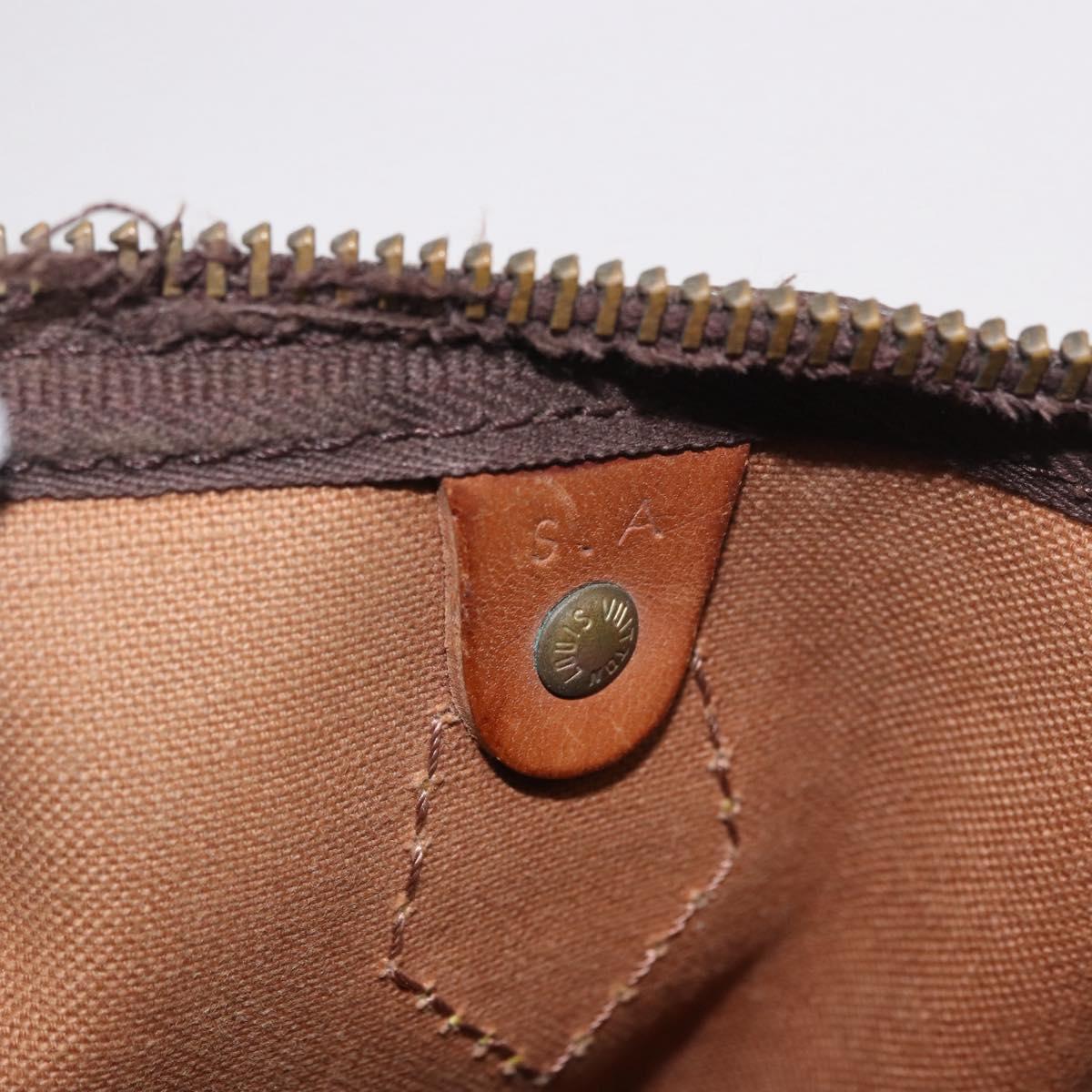 LOUIS VUITTON Monogram Speedy 30 Hand Bag M41526 LV Auth bs35766