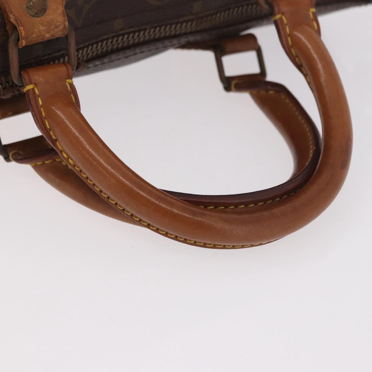 LOUIS VUITTON Monogram Speedy 30 Hand Bag M41526 LV Auth bs35766