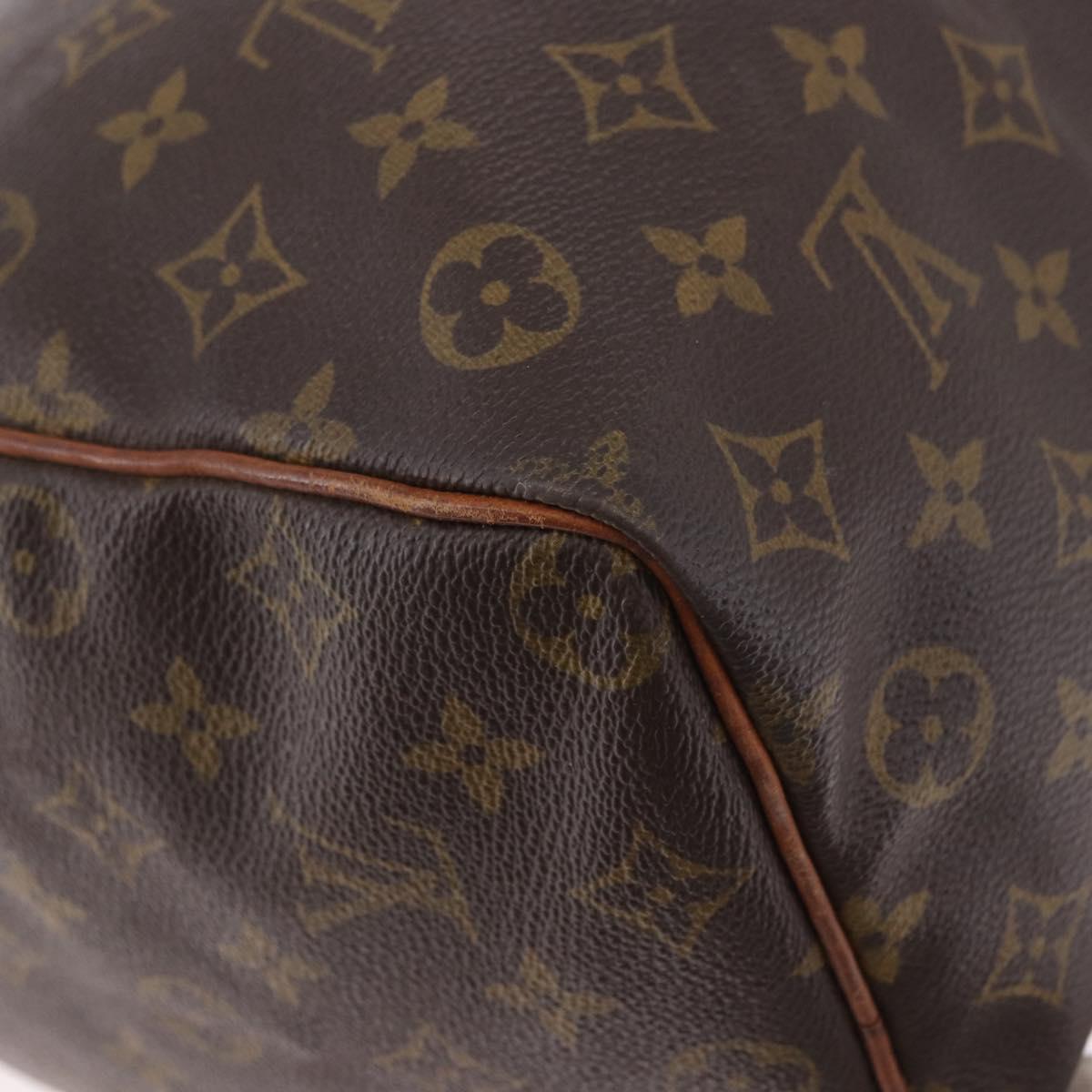 LOUIS VUITTON Monogram Speedy 35 Hand Bag M41524 LV Auth bs35768