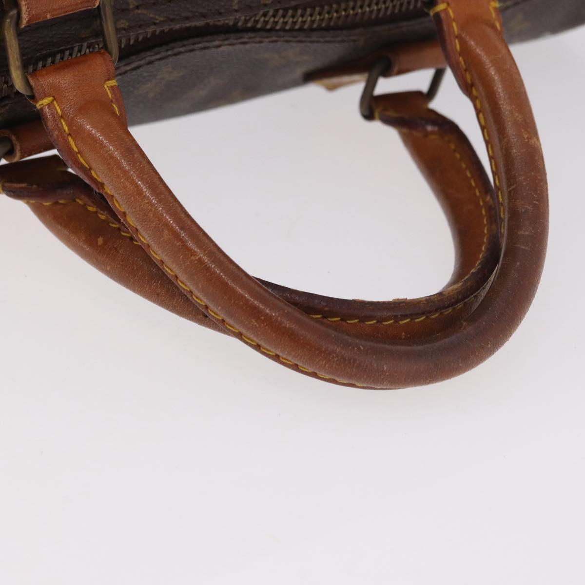 LOUIS VUITTON Monogram Speedy 35 Hand Bag M41524 LV Auth bs35768