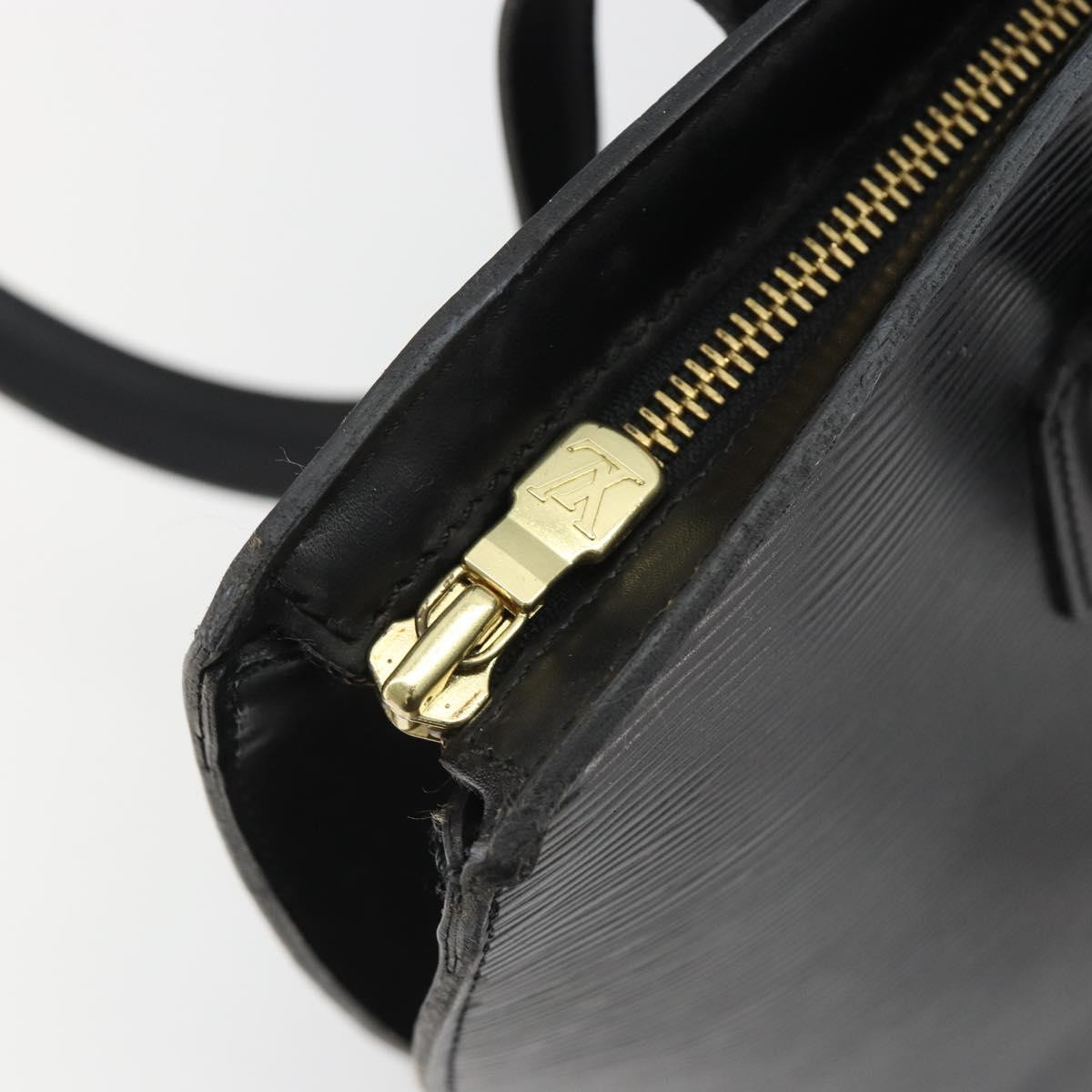 LOUIS VUITTON Epi Saint Jacques Shopping Shoulder Bag Black M52262 Auth bs35780V