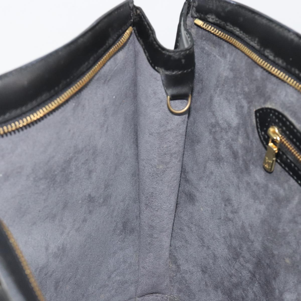 LOUIS VUITTON Epi Saint Jacques Shopping Shoulder Bag Black M52262 Auth bs35780V