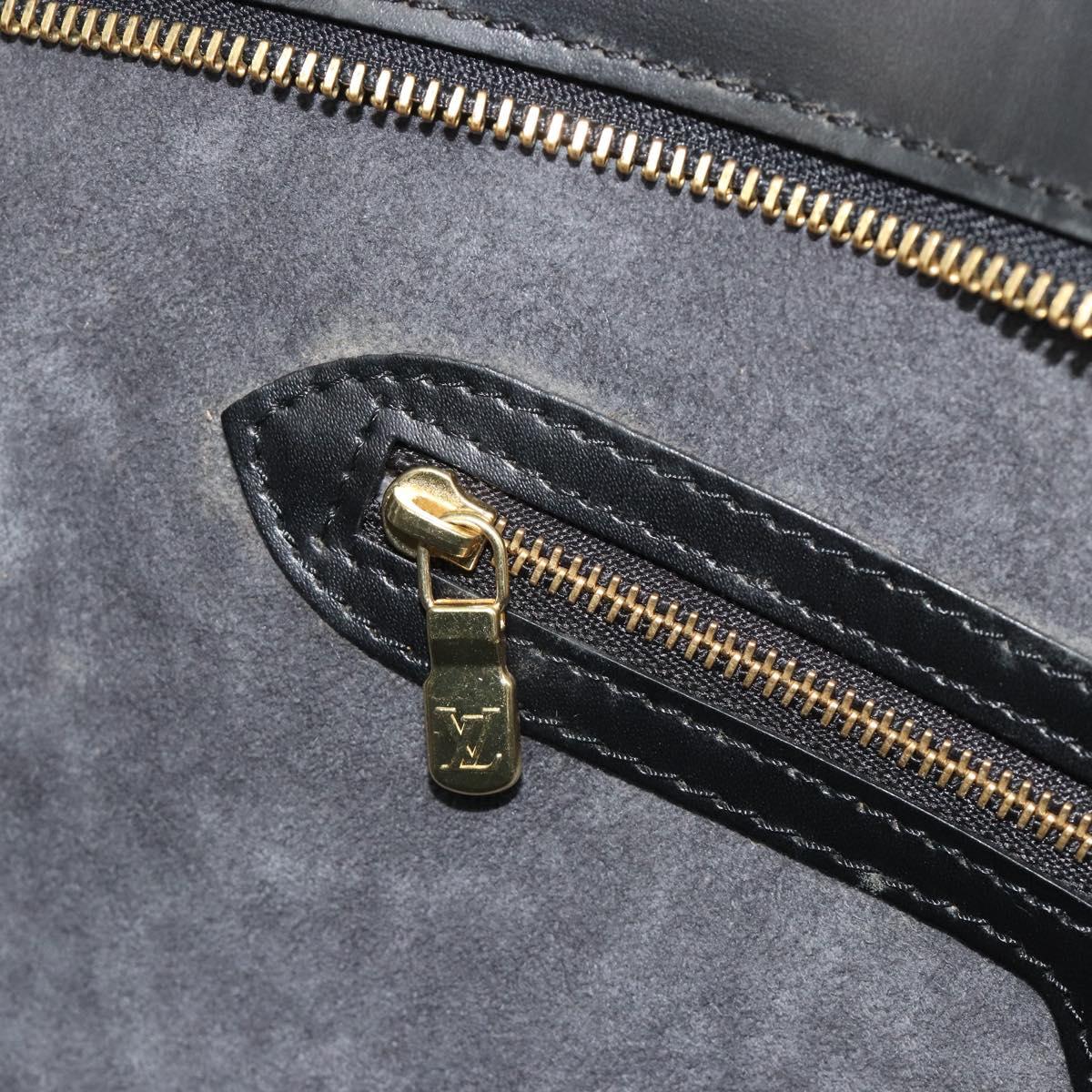 LOUIS VUITTON Epi Saint Jacques Shopping Shoulder Bag Black M52262 Auth bs35780V