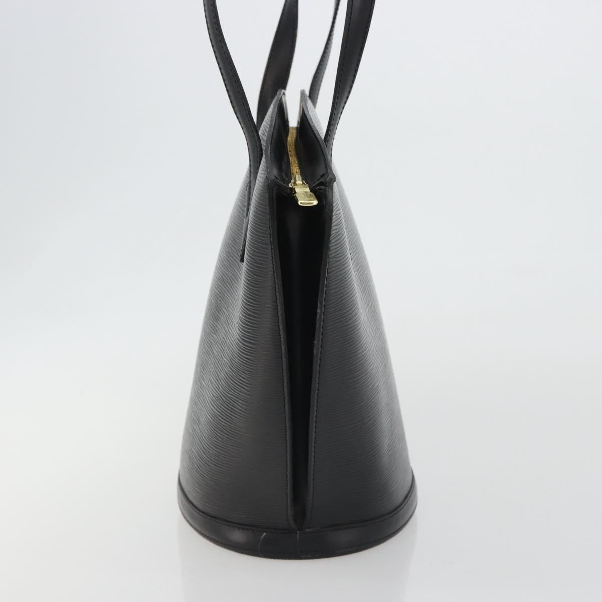 LOUIS VUITTON Epi Saint Jacques Shopping Shoulder Bag Black M52262 Auth bs35780V