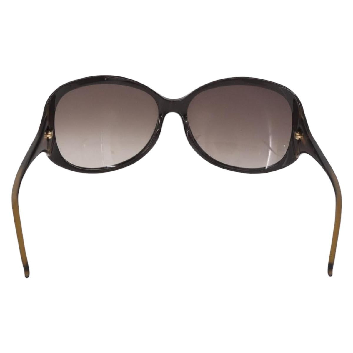 Christian Dior Sunglasses Plastic Brown Gold Auth bs35807