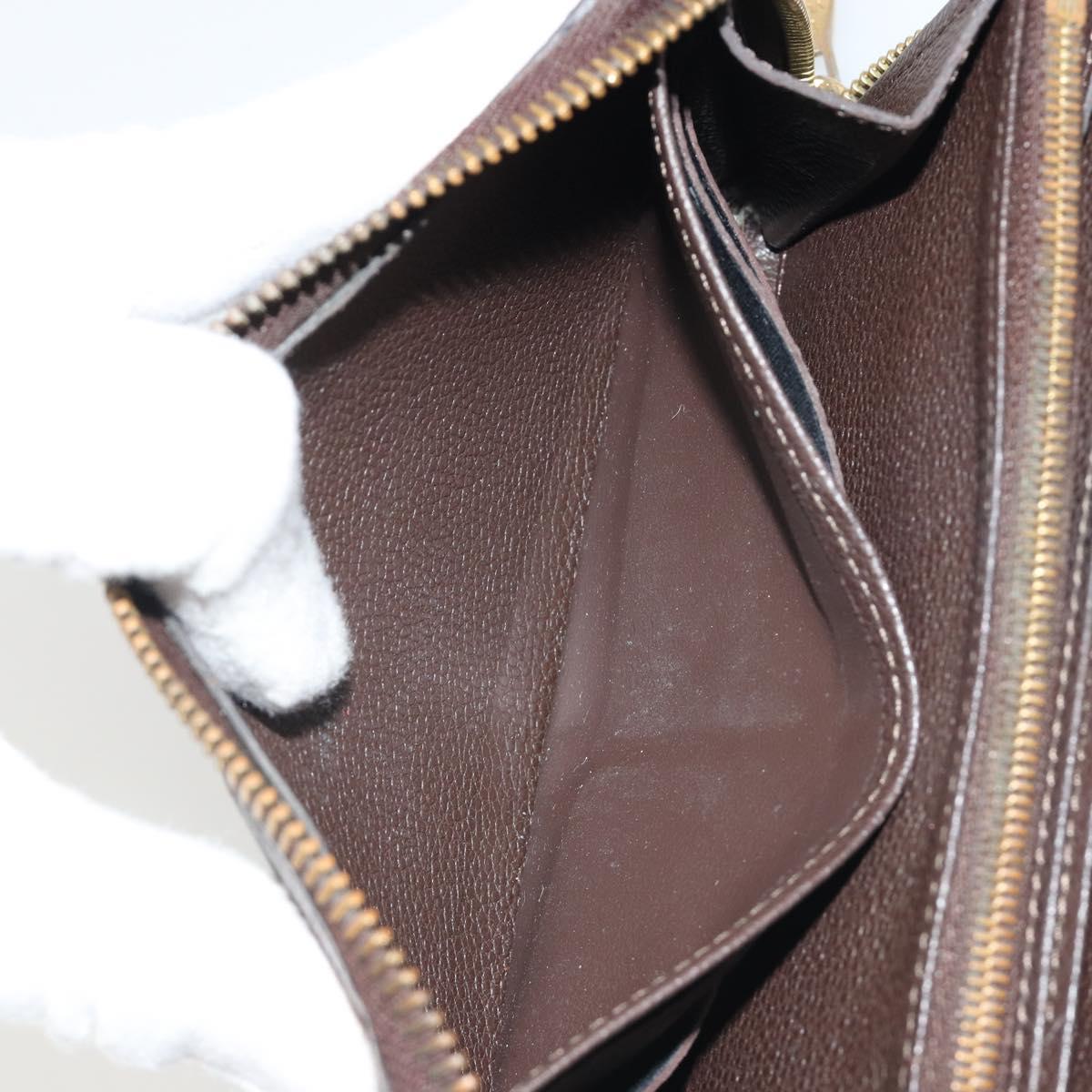 LOUIS VUITTON Monogram Empreinte Zippy Wallet Tail M60548 LV Auth bs35817