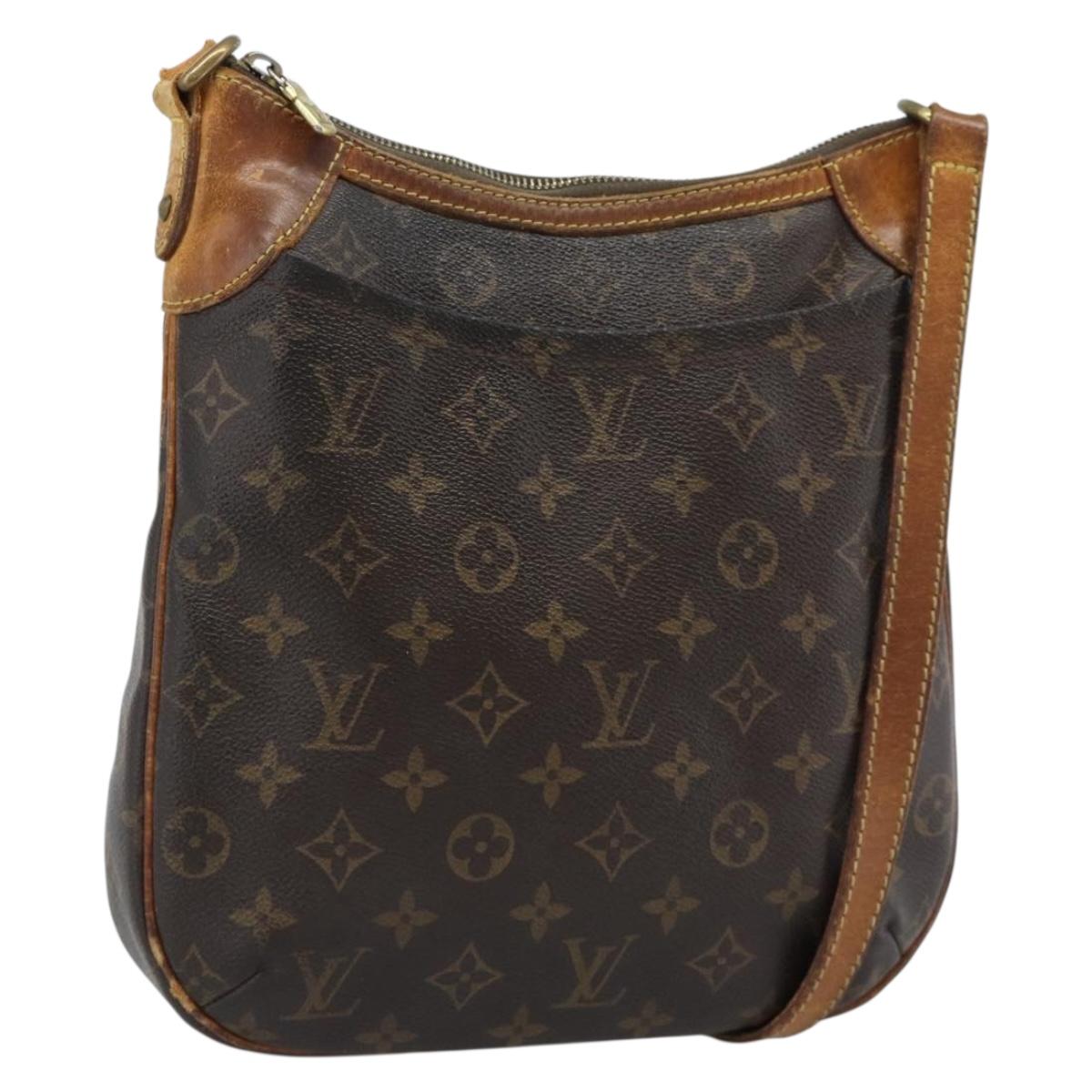 LOUIS VUITTON Monogram Odeon PM Shoulder Bag M56390 LV Auth bs35830