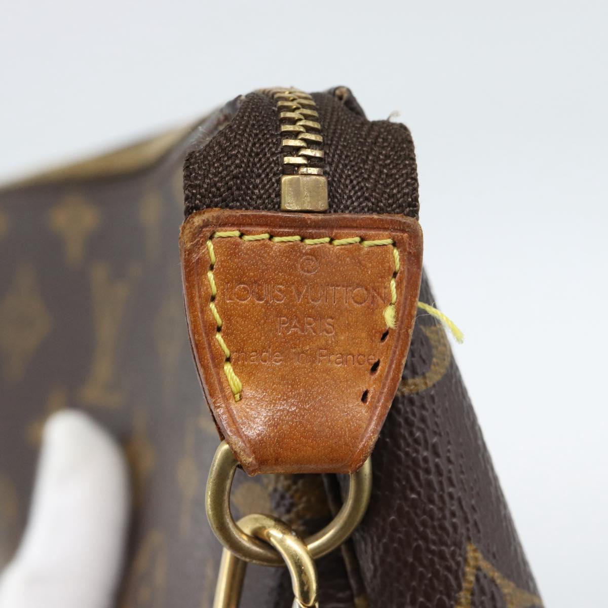 LOUIS VUITTON Monogram Pochette Accessoires Pouch M51980 LV Auth bs35831