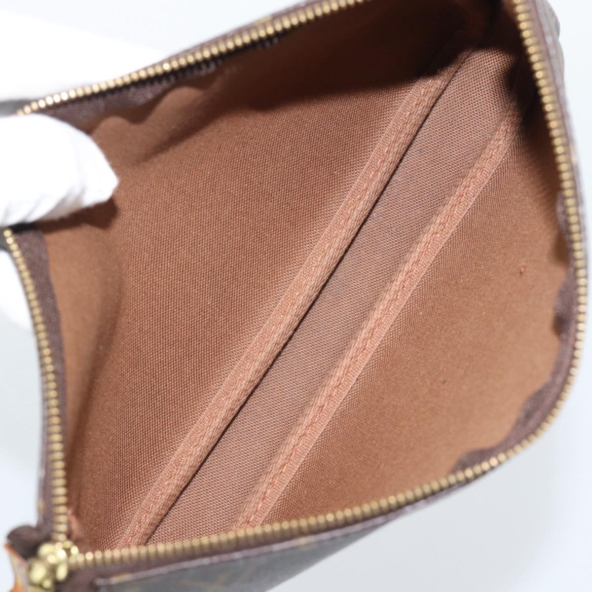 LOUIS VUITTON Monogram Pochette Accessoires Pouch M51980 LV Auth bs35831