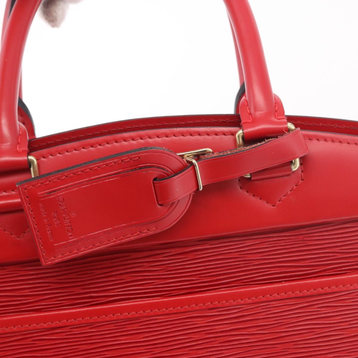 LOUIS VUITTON Epi Riviera Hand Bag Red M48187 LV Auth bs35843