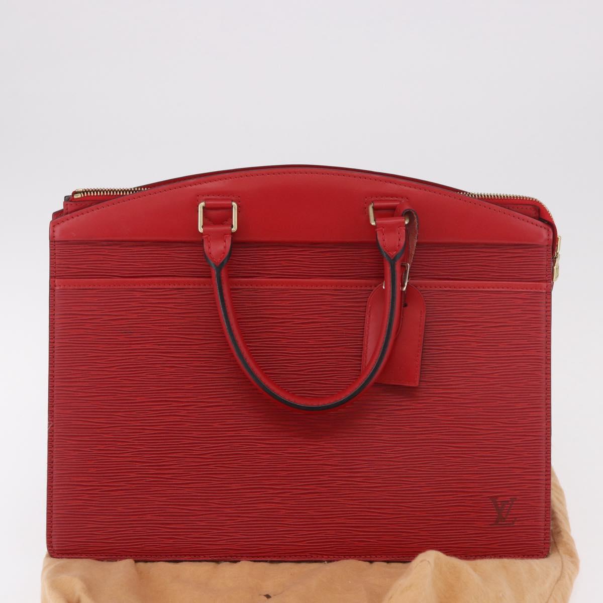 LOUIS VUITTON Epi Riviera Hand Bag Red M48187 LV Auth bs35843