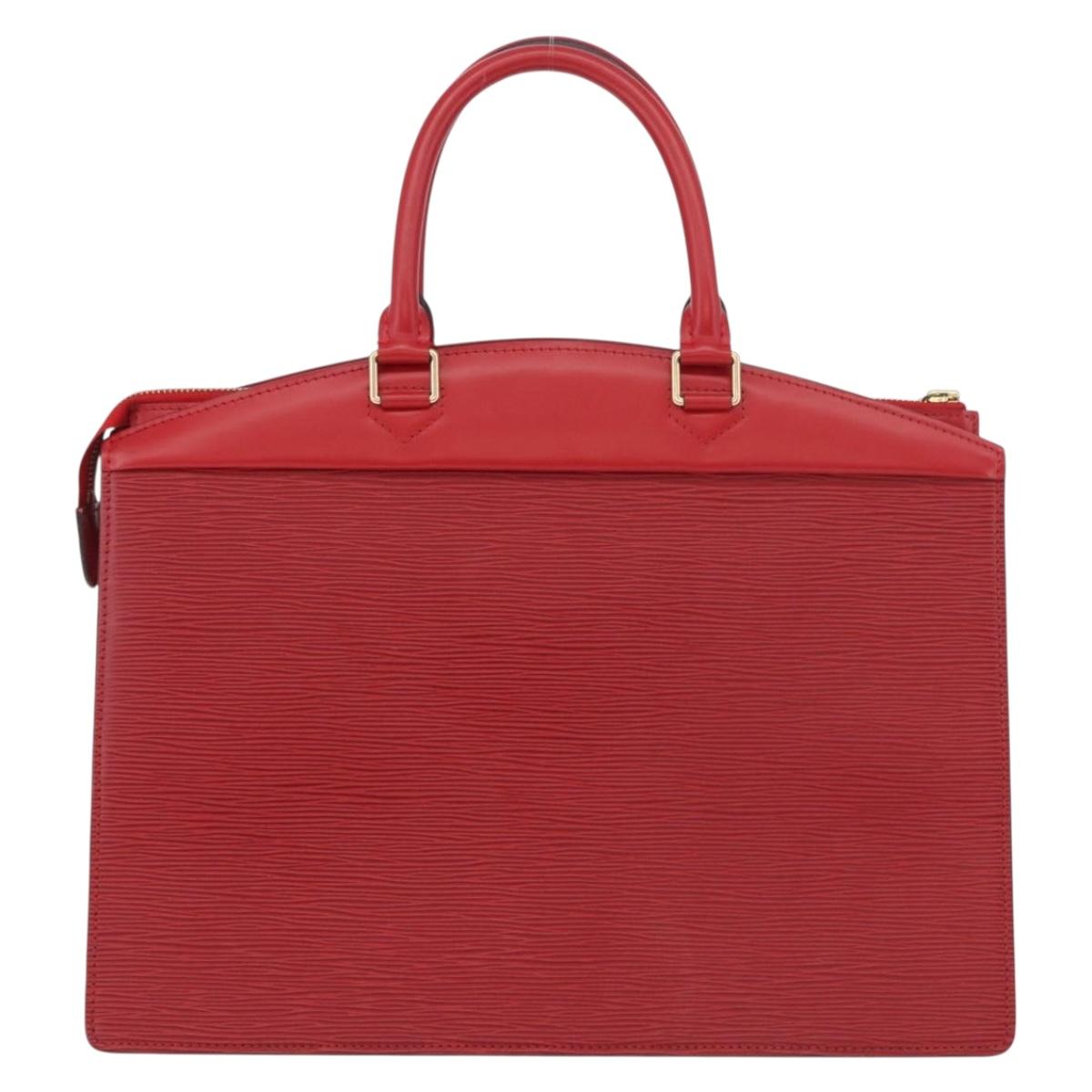 LOUIS VUITTON Epi Riviera Hand Bag Red M48187 LV Auth bs35843