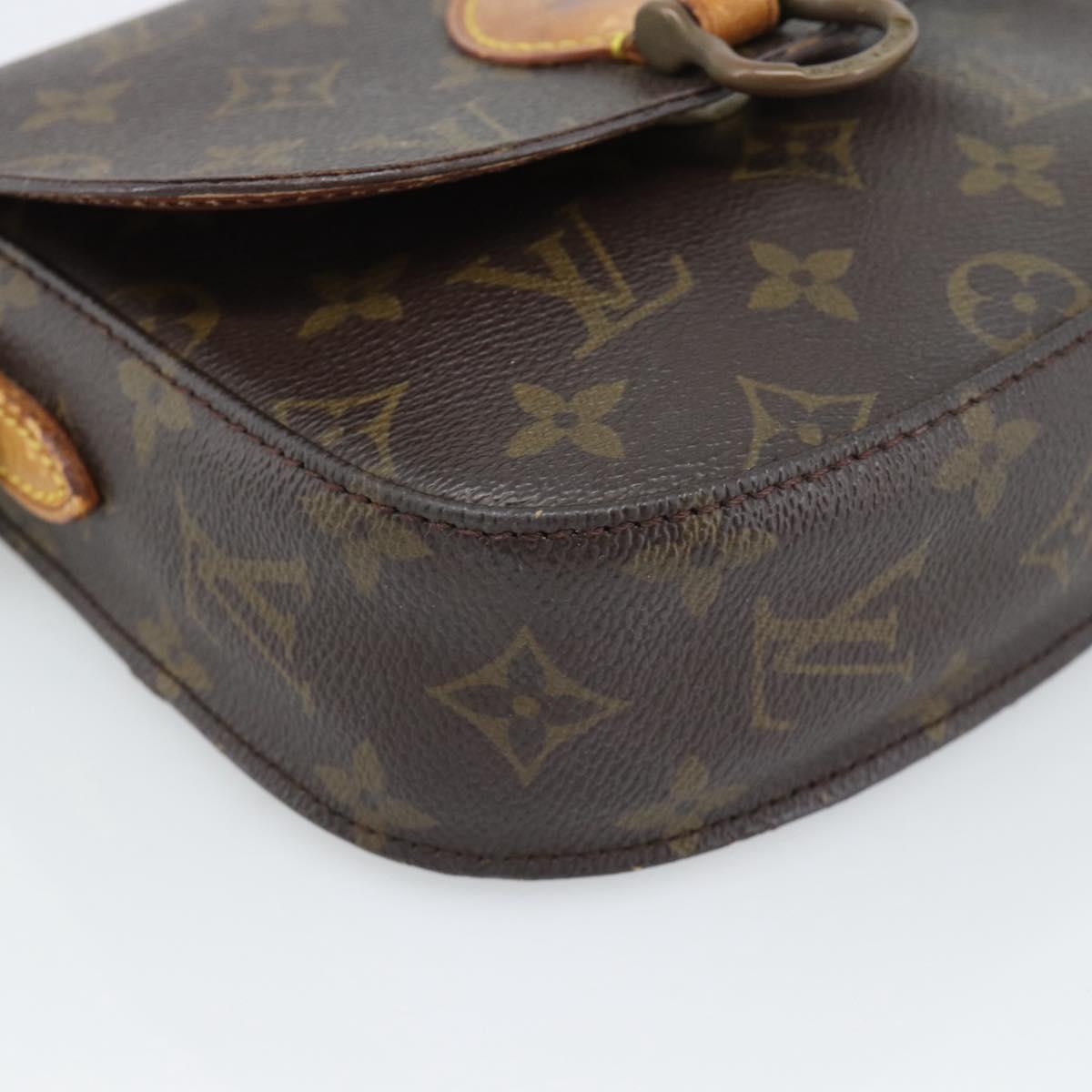LOUIS VUITTON Monogram Saint Cloud PM Shoulder Bag M51244 LV Auth bs35846